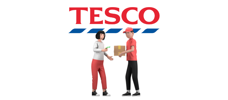 Can you tip Tesco delivery drivers
